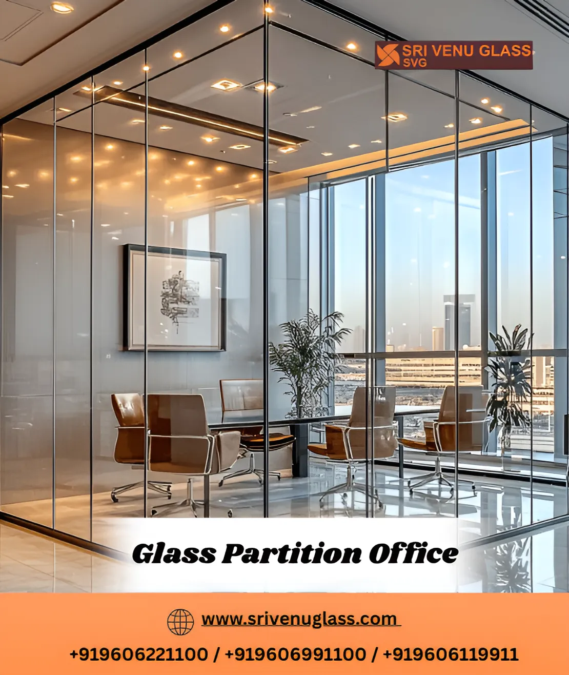 Picture of Office Glass Partition Solutions for Modern Workspaces – Sri Venu Glass